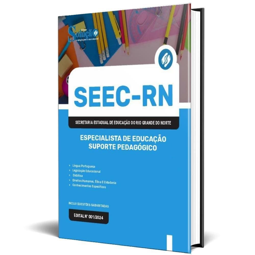 Apostila Seec Rn 2025 Especialista Educação Suporte