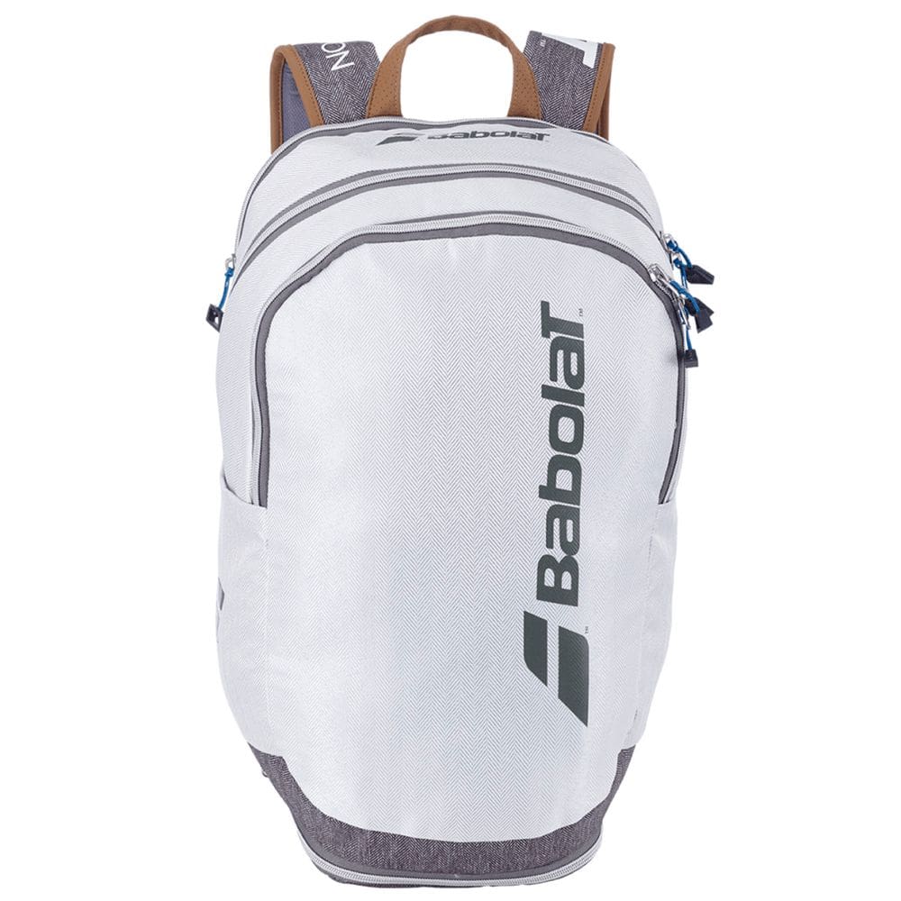 Mochila Raqueteira Babolat Backpack Wimbledon Branca 28L