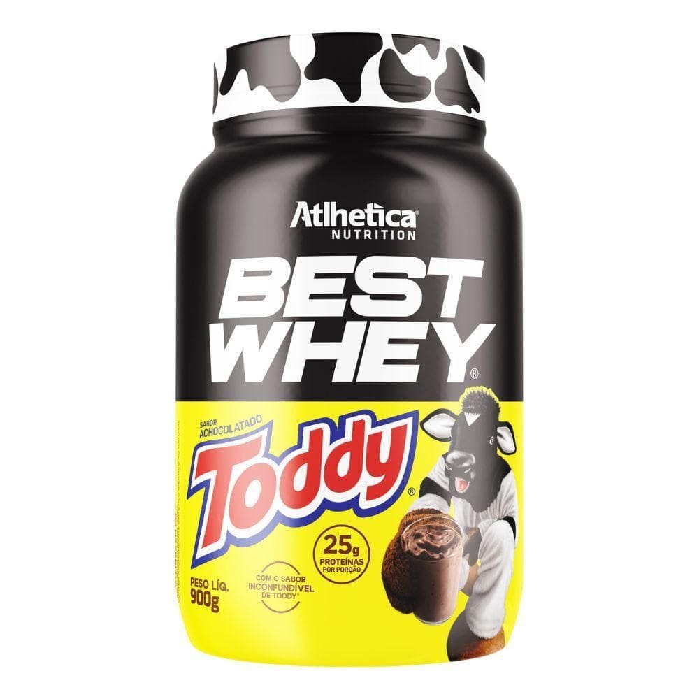 Best Whey Protein Isolado Hidrolisado Toddy 900G - Atlhetica