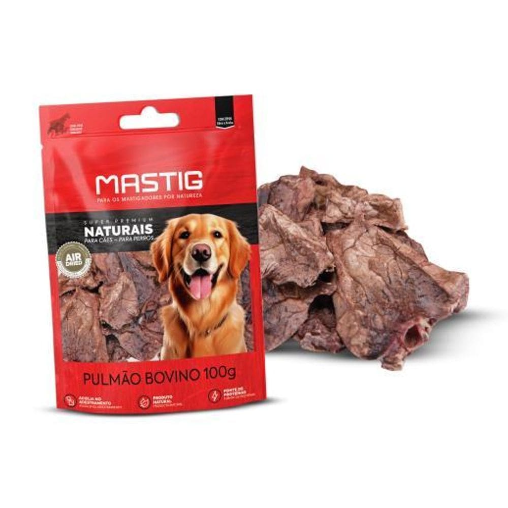 Pulmao Bovino Mastig 100G