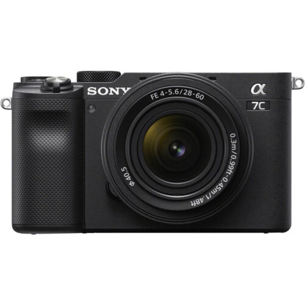 Câmera Sony A7C Mirrorless Com Lente 28-60Mm Preta Ilce7Cl/B