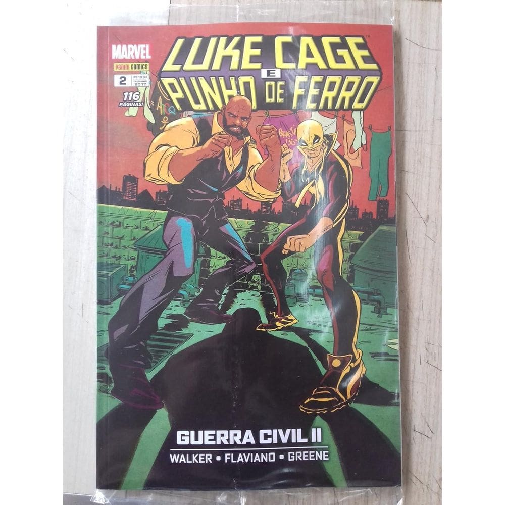 Livro Luke Cage E Punho De Ferro 2