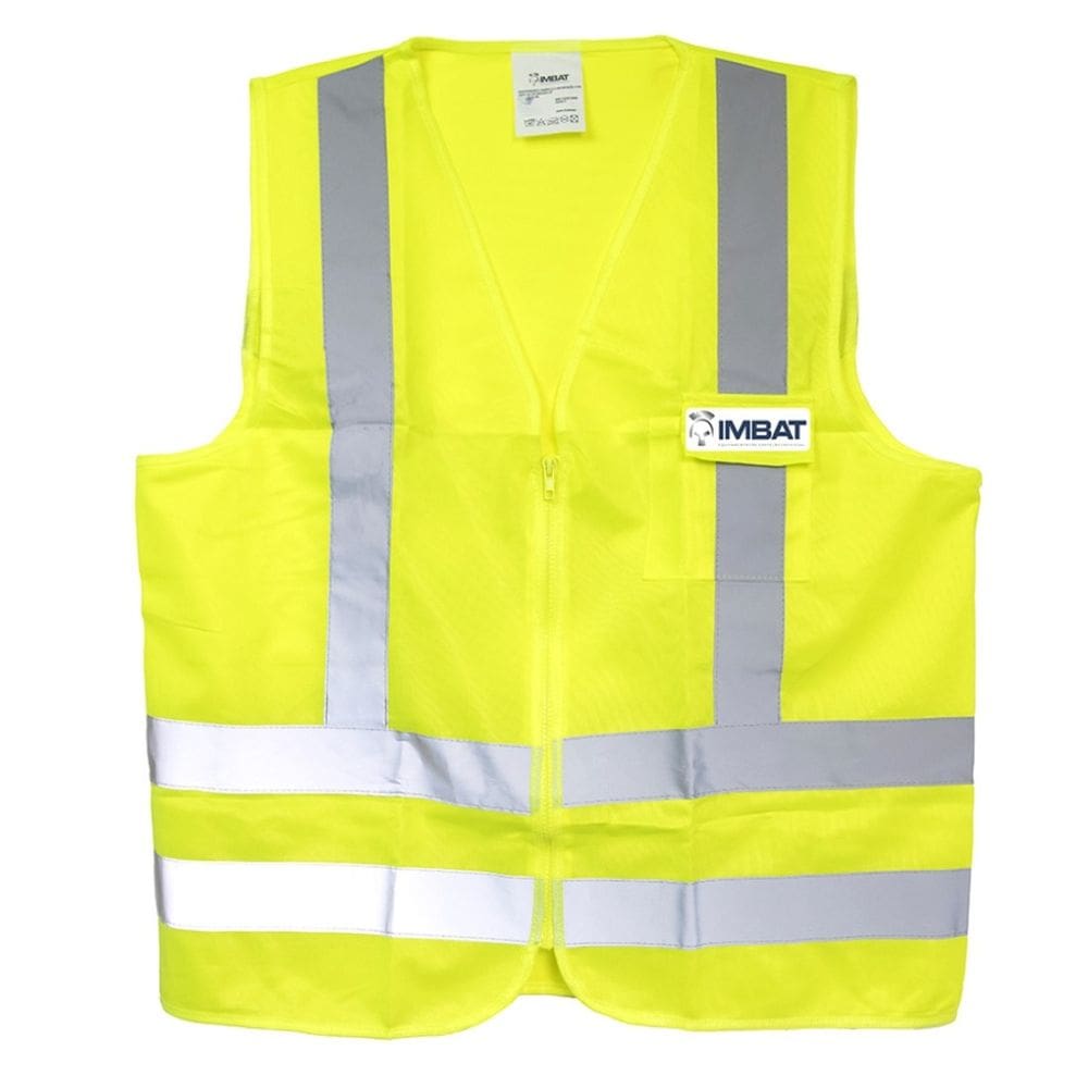 Colete Refletivo Com 1 Bolso Amarelo M Imbat