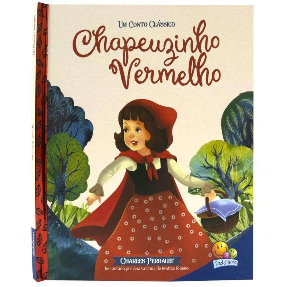 Livro Capa Dura Chapeuzinho Vermelho