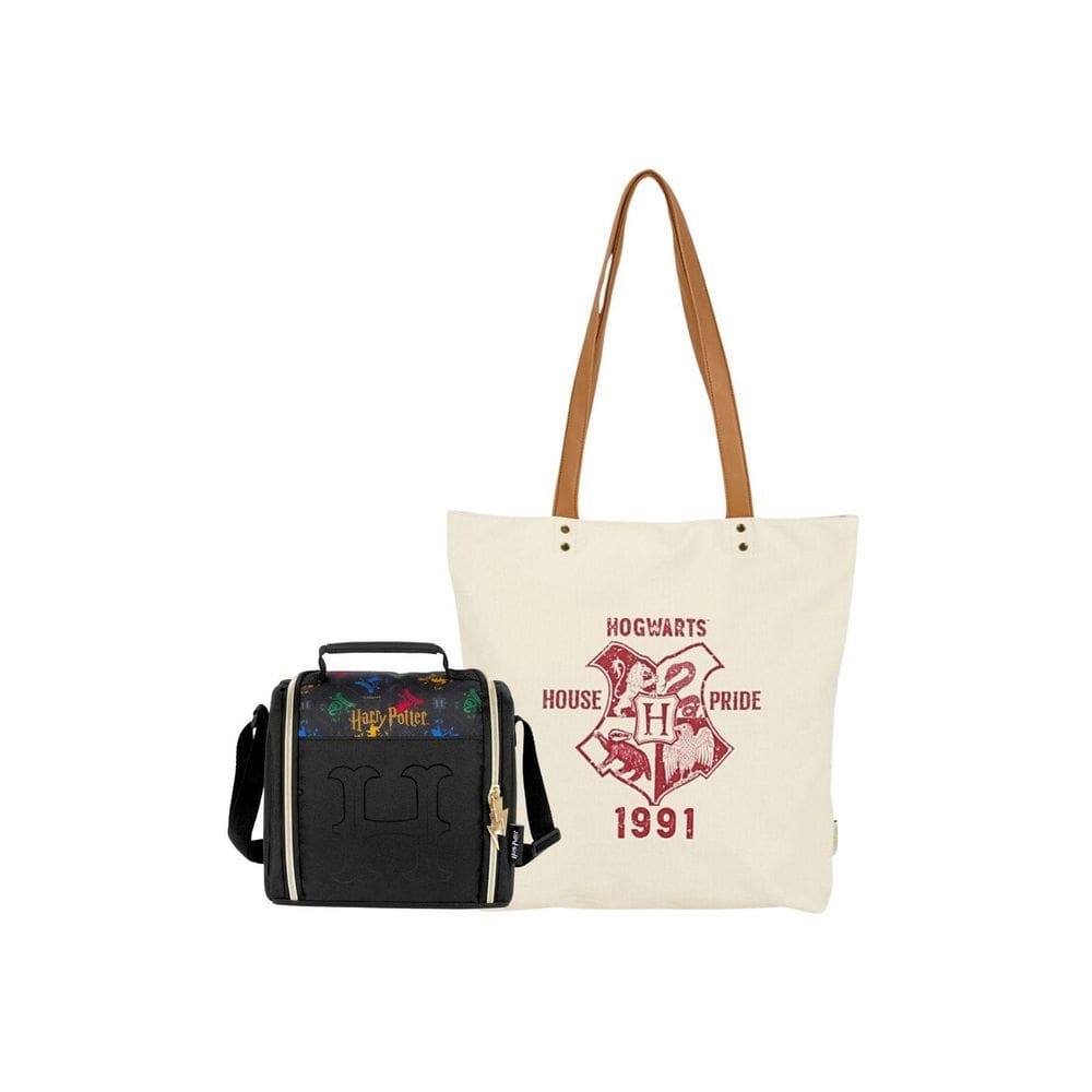 Kit Lancheira Térmica + Ecobag Harry Potter