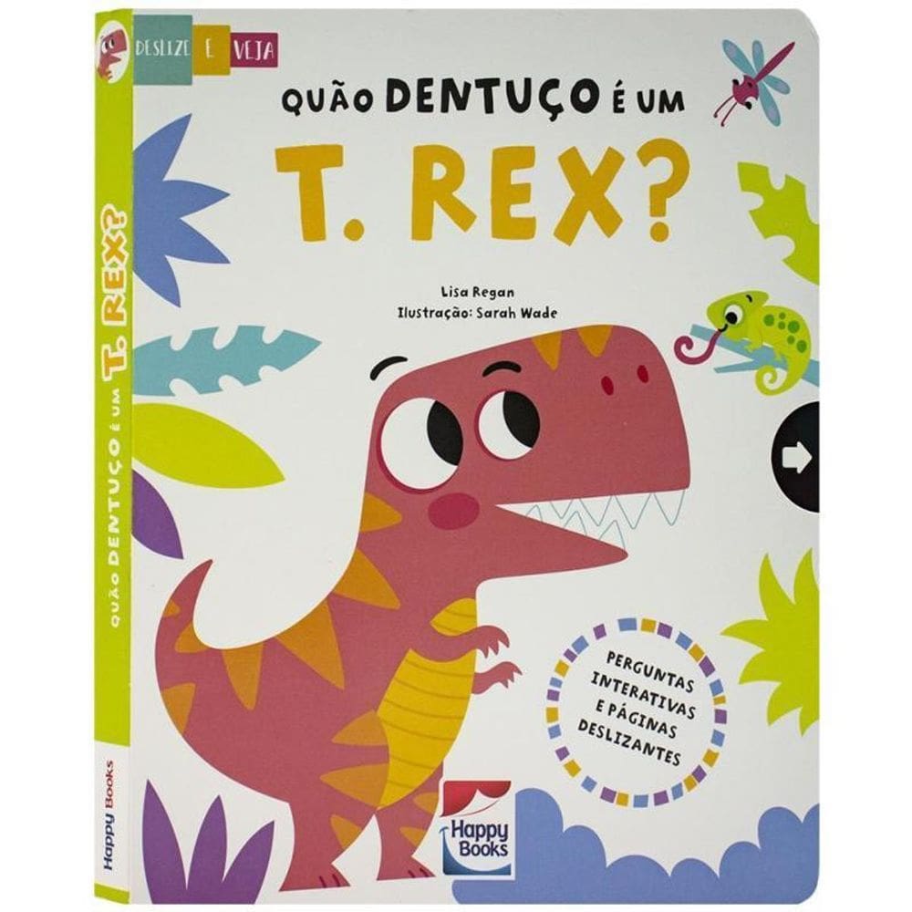 Deslize E Veja Quão Dentuço É Um T. Rex