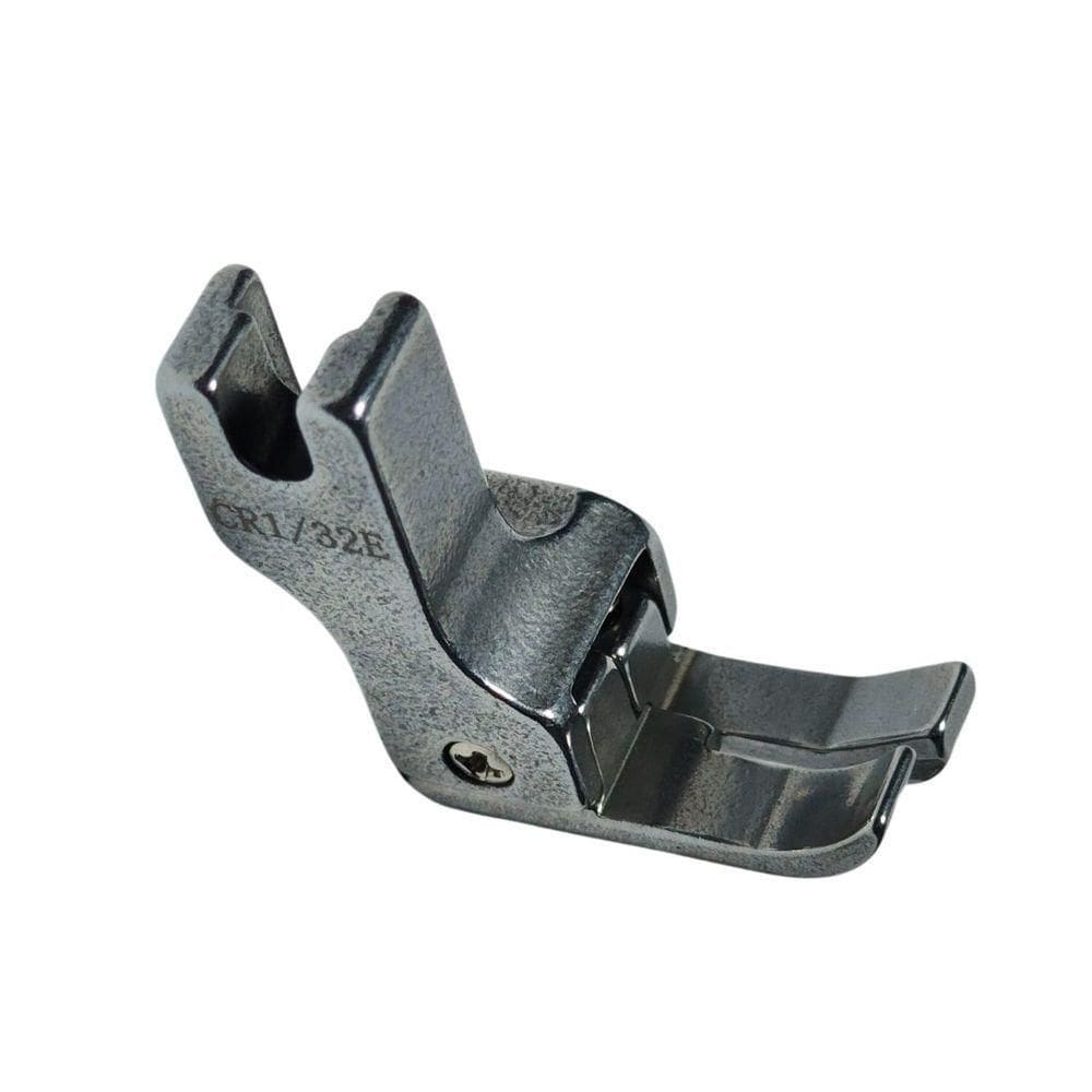 Pé Calcador Pesponto Compensado Para Maquina Reta Industrial Lado Direito 1mm Cr-1/32e