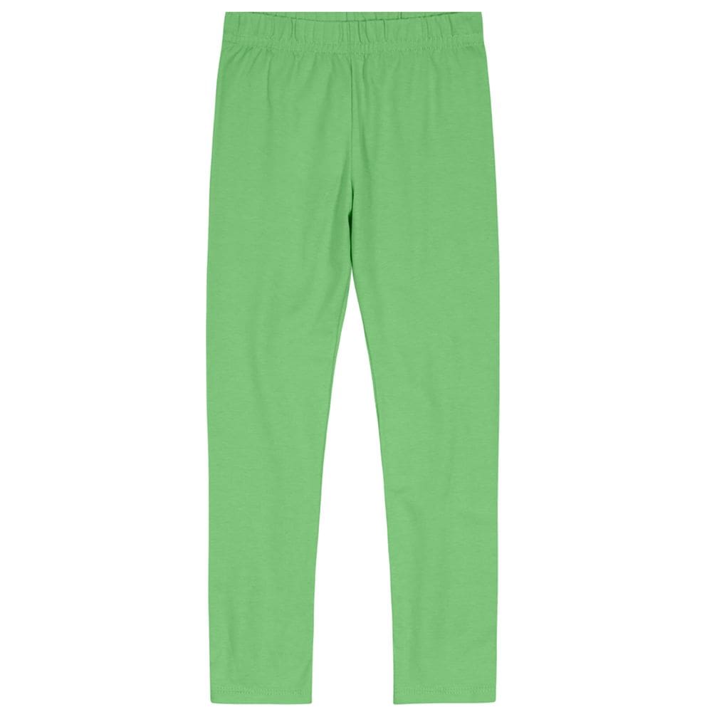Calça Legging Infantil menina em cotton Brandili Verde