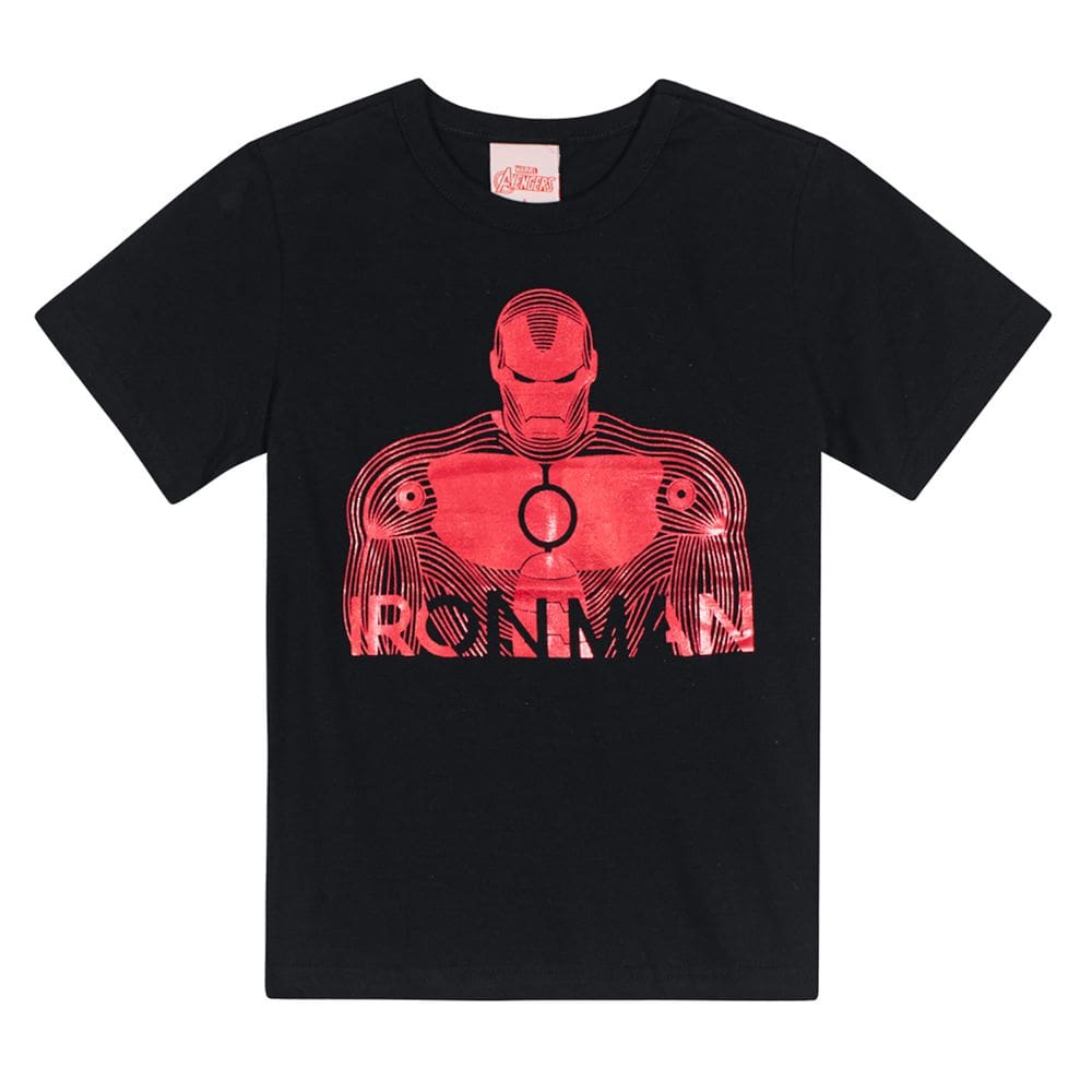 Camiseta estampada Infantil menino Licenciados Brandili Cinza