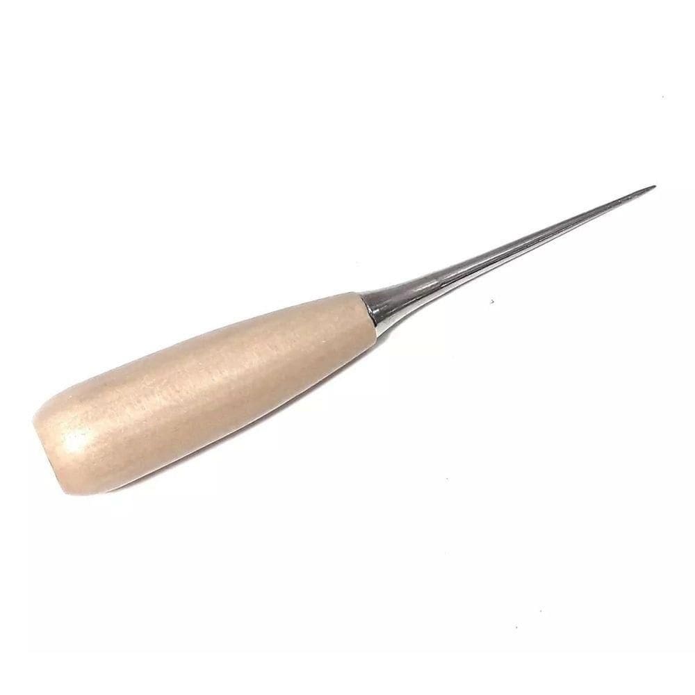 Agulhão Furador Manual Cabo Madeira Resistente Para Patchwork Sc-wh (nd.26)