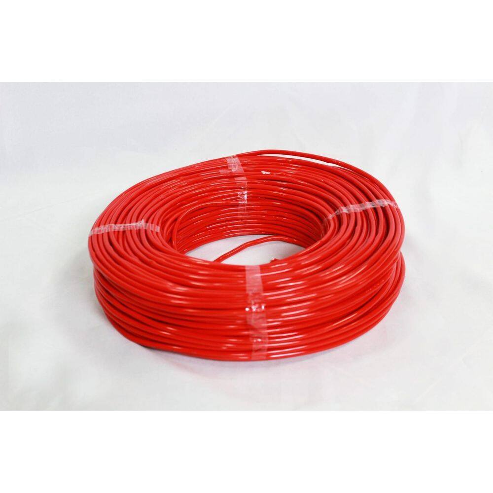 Fio Cabo Flexível 4 Mm 40 Metros Vermelho