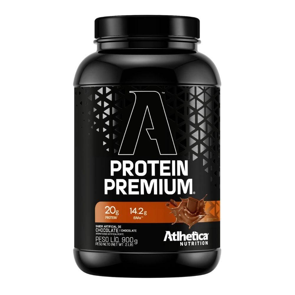 Whey Proteina Premium Isolado Chocolate 900G - Atlhetica