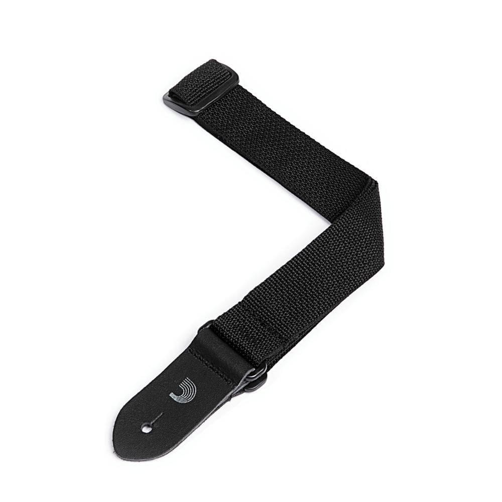 Correia Daddario Ukulele Polipropileno Ponta Em Couro Preta