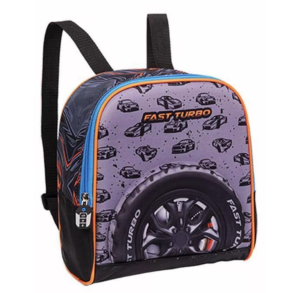 Lancheira Térmica Carro Turbo 3D Infantil Merendeira Escolar