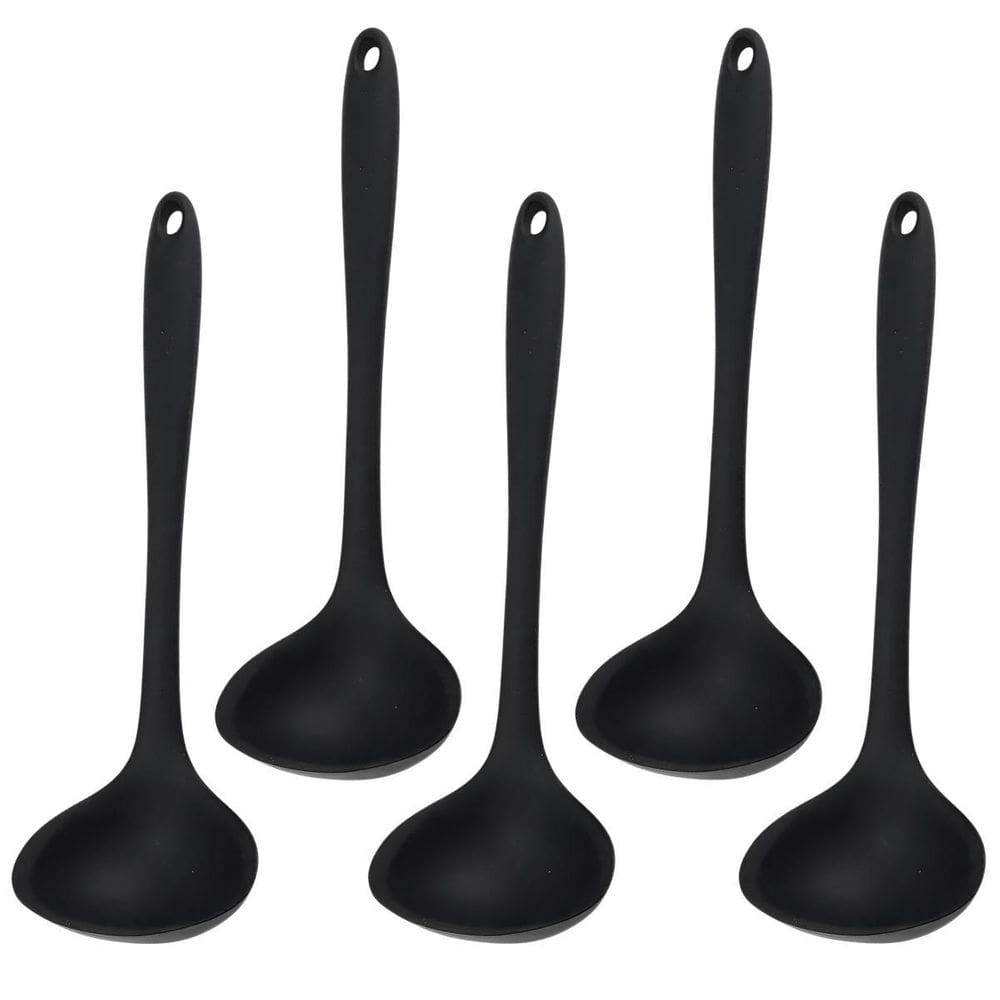 Concha De Silicone Preta Grande Kit 05 Un