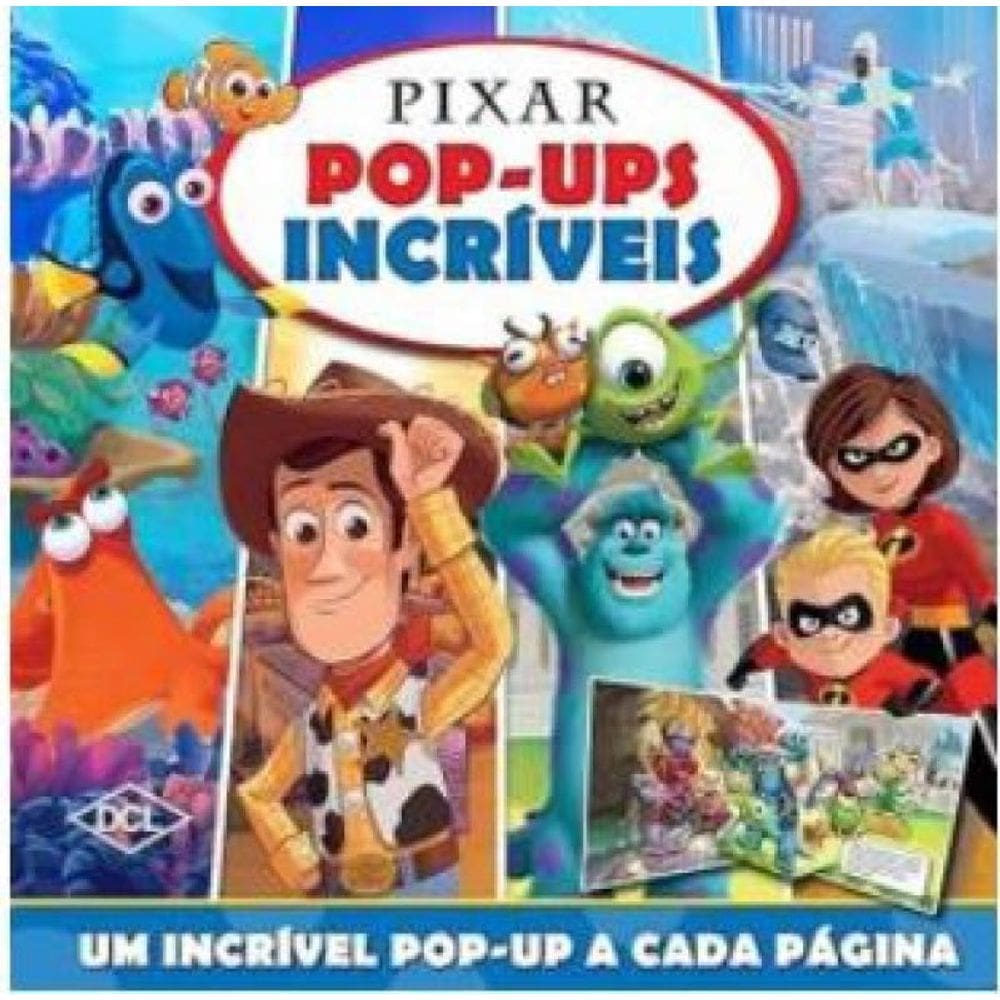 Disney Pop Up Capa Almofadada Pixar