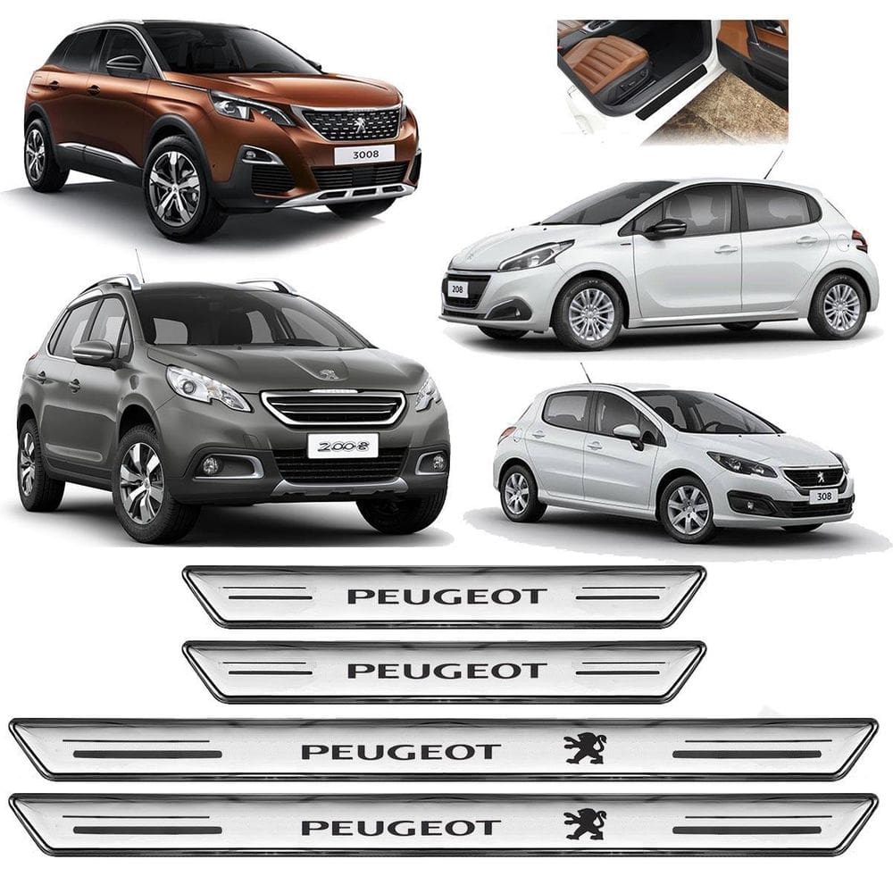 Soleira Platinum Linha Peugeot
