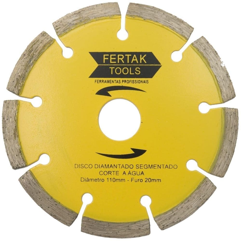 Disco De Corte Diamantado Segmentado 110X20Mm