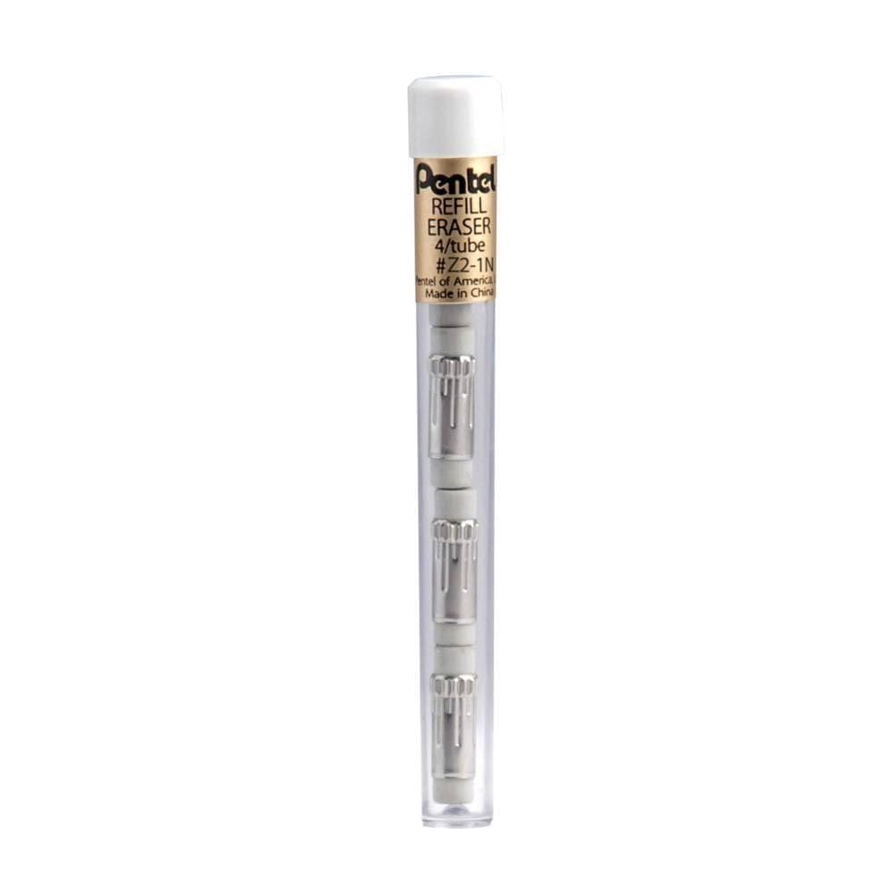 Borracha Pentel Refil Para Lapiseira Com 04 Borrachas