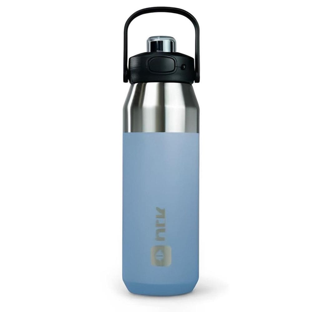 Garrafa Térmica Isomax 1L Em Aço Inox Azul Claro Nautika