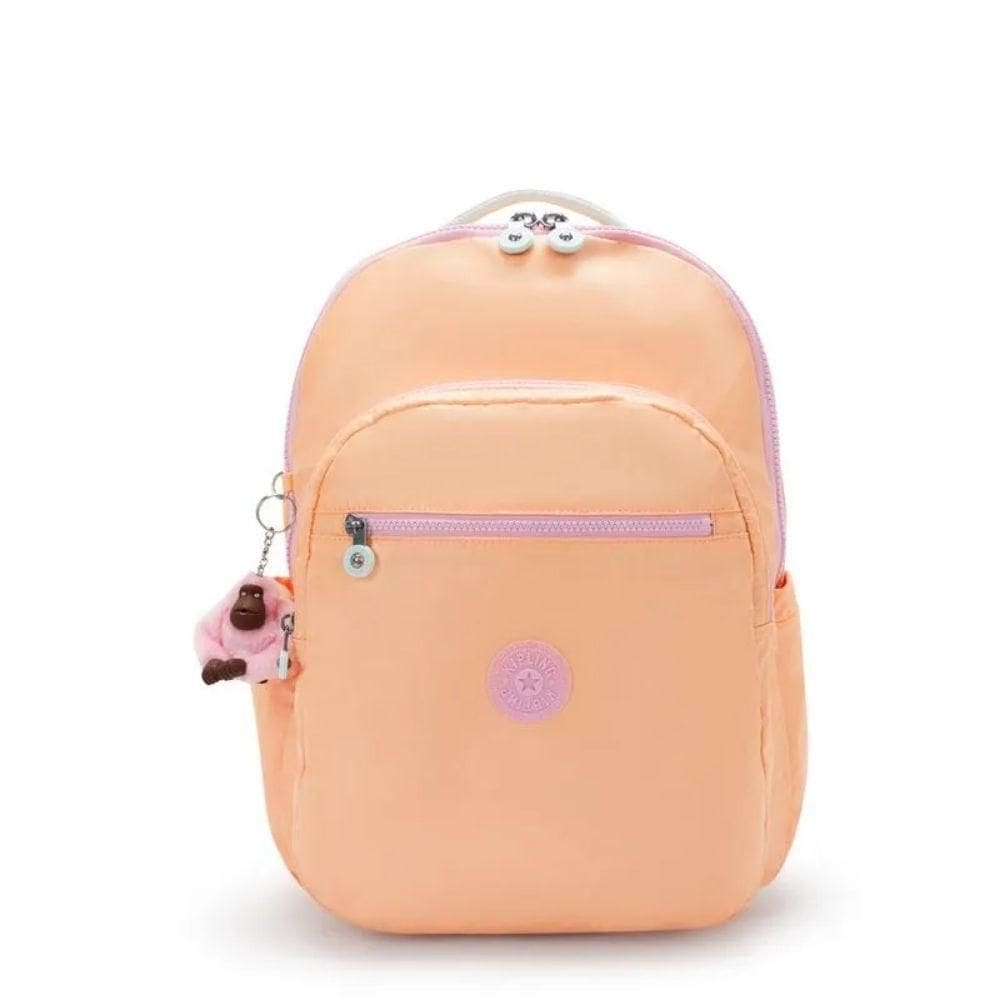 Mochila De Costas Kipling Seoul Xl Magical Orange