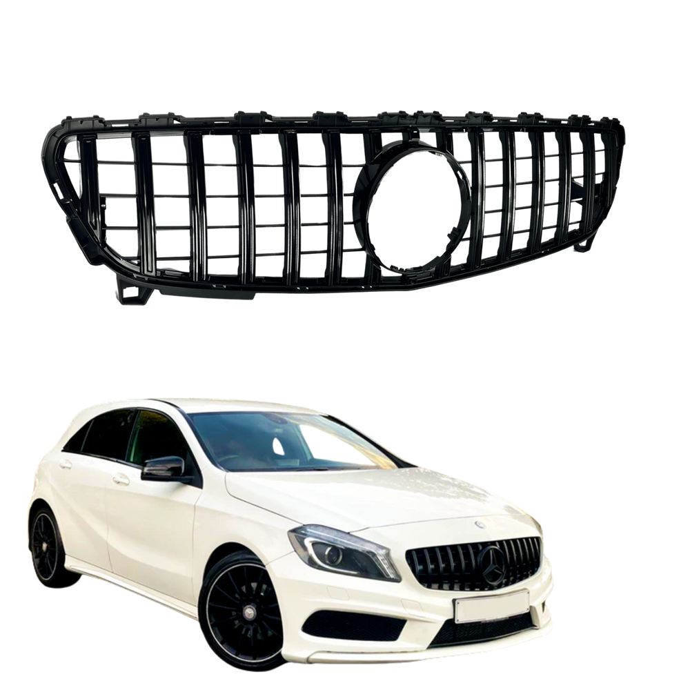 Grade Frontal Mercedes W176 AMG GTR Black Piano A200 A35 A45