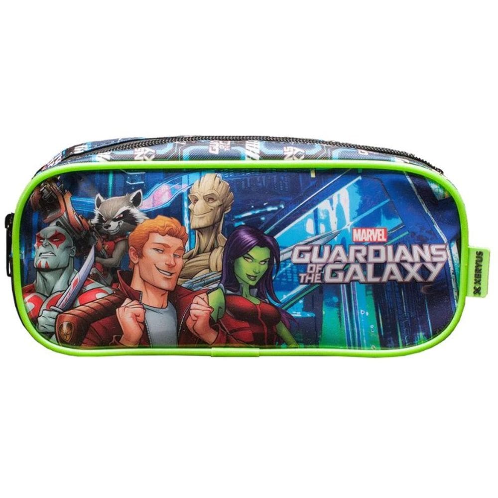 Estojo Simples Guardiões da Galaxia X Escolar Xeryus