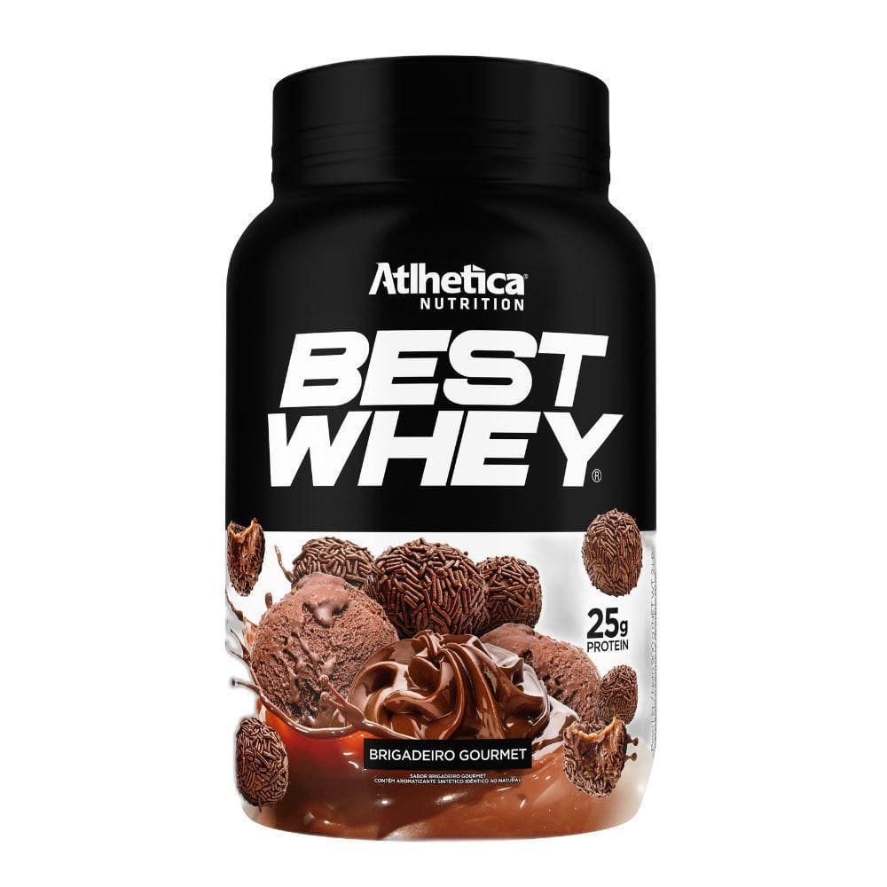 Best Whey Proteina Isolado Hidro Brigadeiro 900G - Atlhetica
