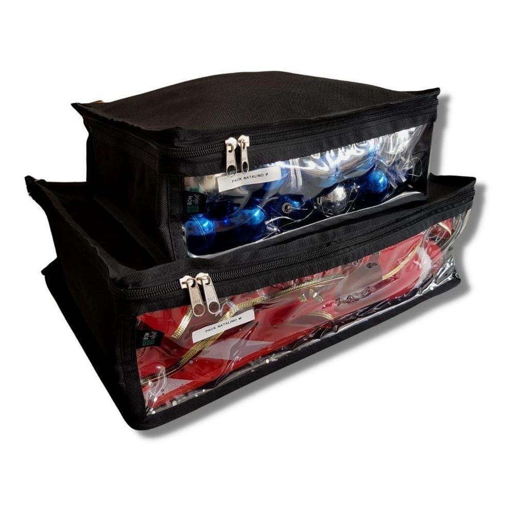 Caixa Organizador Enfeites De Árvore De Natal Kit Com 4 Und