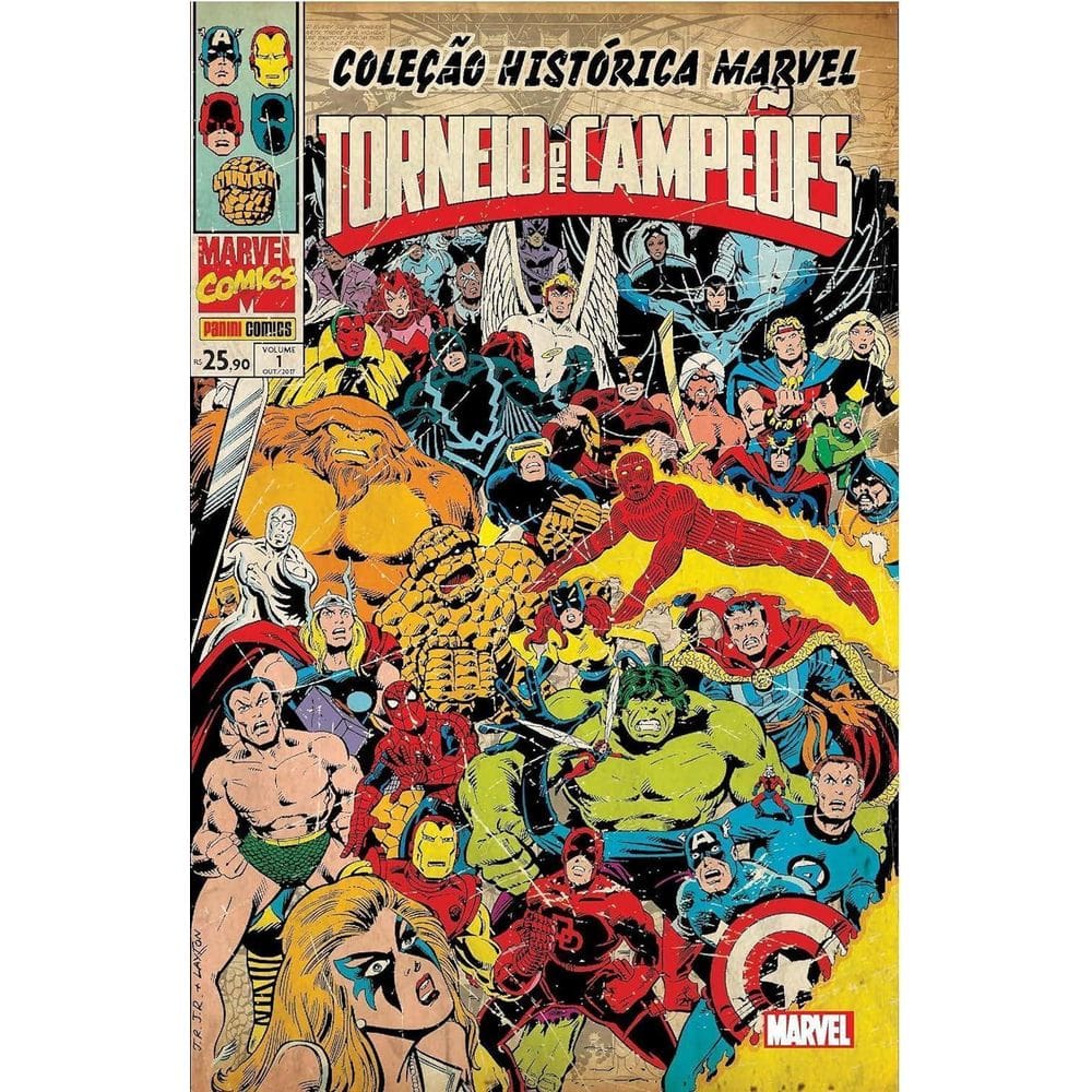 Livro Coleção Histórica Marvel: Torneio De Campeões - Vol 1