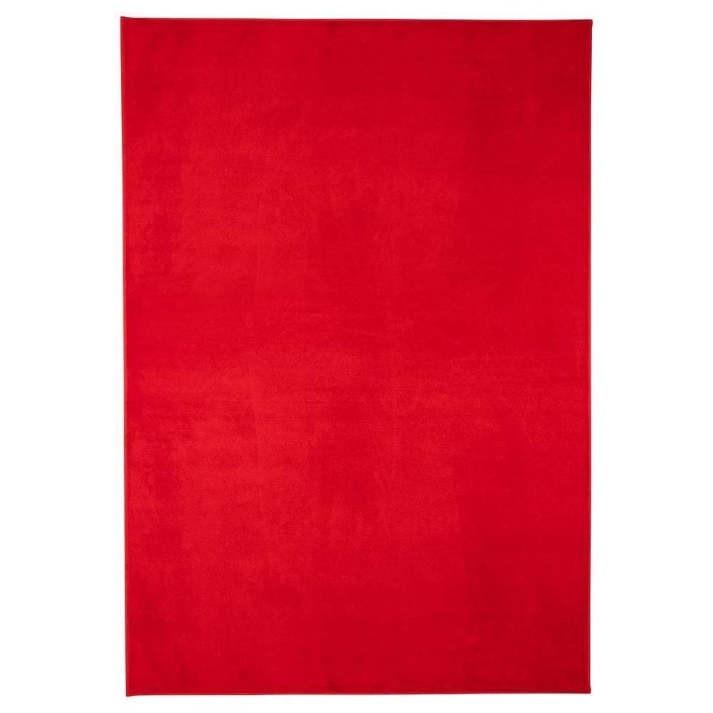 Tapete Sala Antiderrapante Carino 06 Vermelho 2,80x4,00m