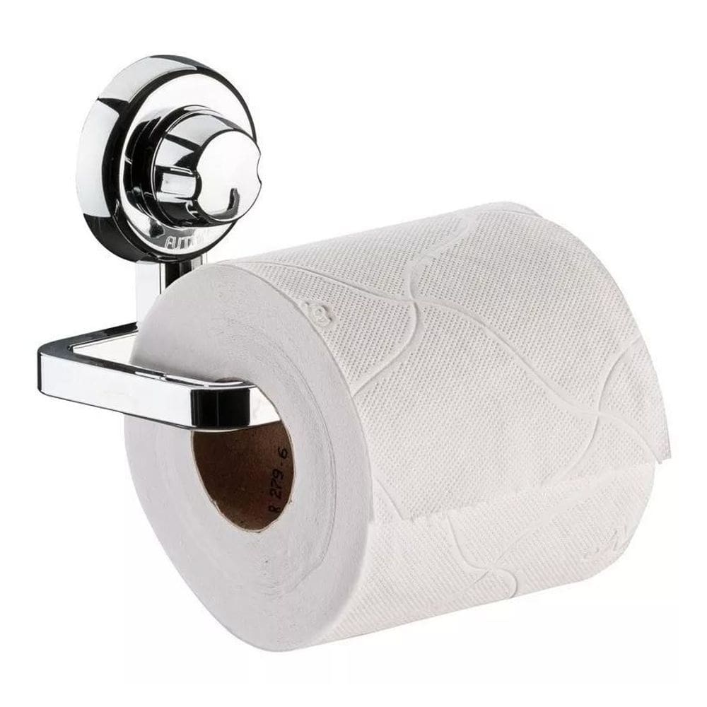 Papeleira Com Ventosa Abs Cromada - Future