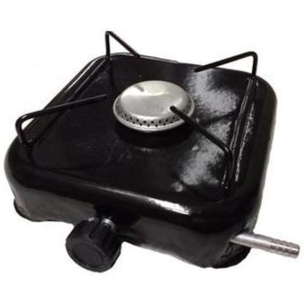 Fogão 1 Boca Esmaltado Baixa Pressão Camping Alfa