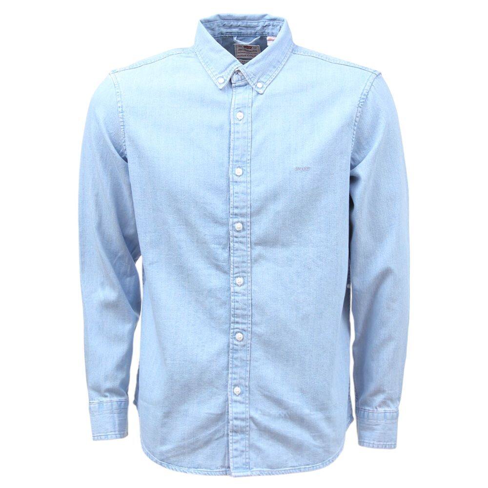 Camisa Jeans Masculina Manga Longa Delavê Levi`s 37091