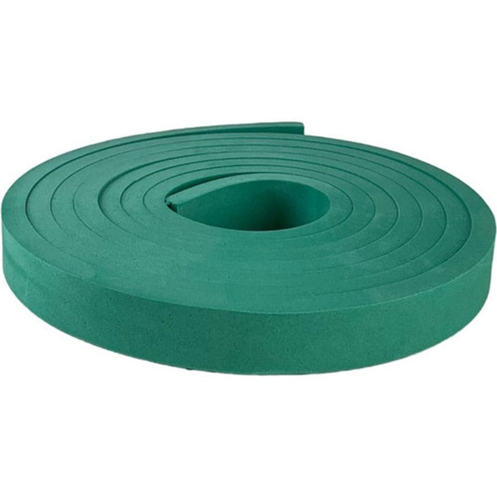 Eva Rodape Acabamento Ripado 2Cm Autocolante Verde 2,5M