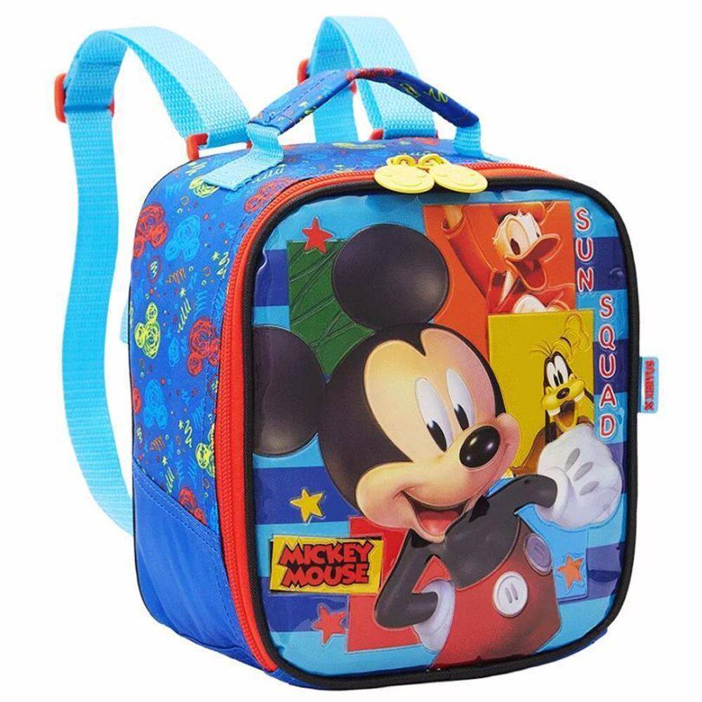 Lancheira Térmica Mickey Mouse Infantil Merendeira Escolar