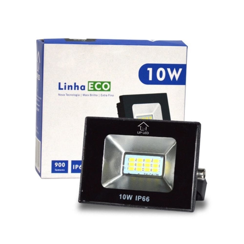 Refletor Led Ip66 10W 6500K Bivolt Up Led
