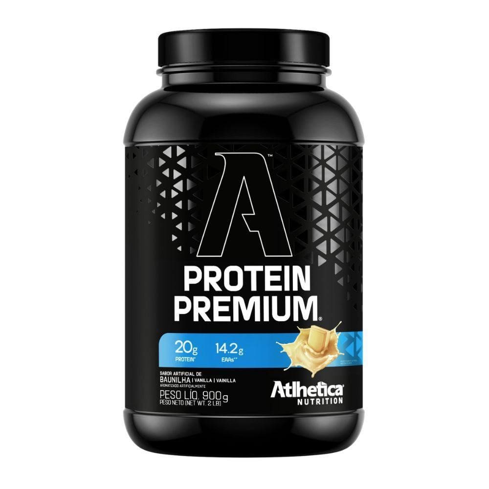 Protein Premium Isolado Baunilha 900G - Atlhetica