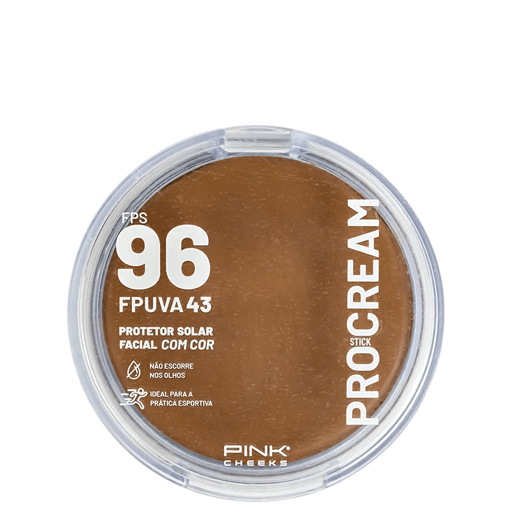 Pink Cheeks Pro Cream PRO40 FPS 96 - Protetor Solar Multifuncional com Cor 14g