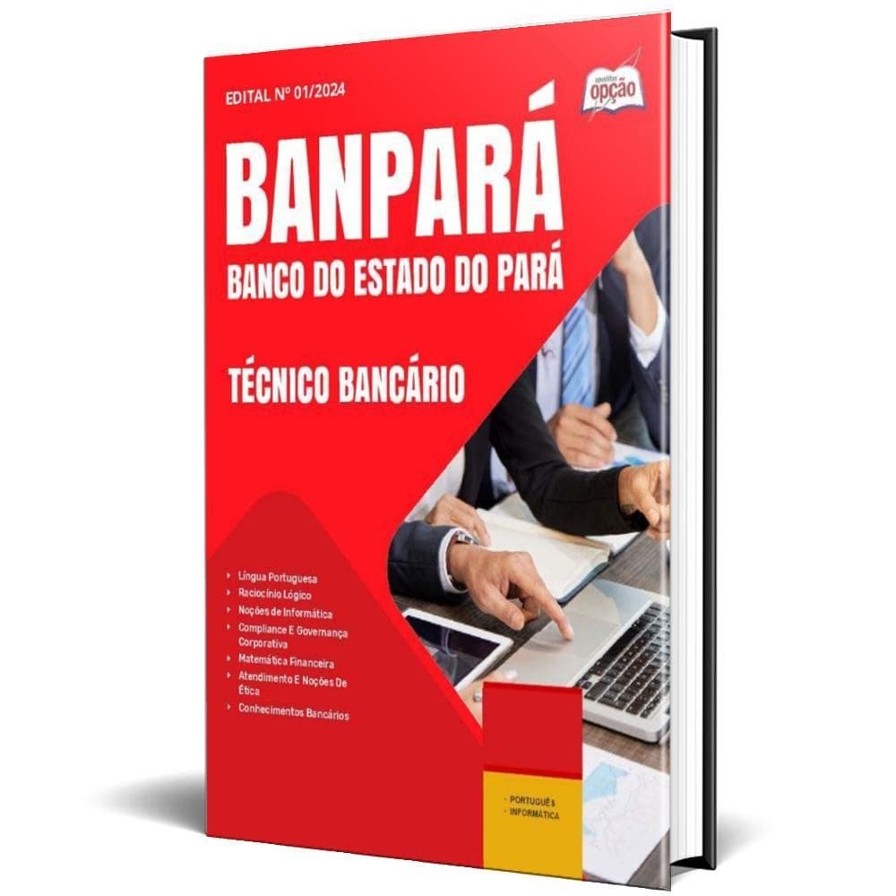 Apostila Banpará 2025 - Técnico Bancário