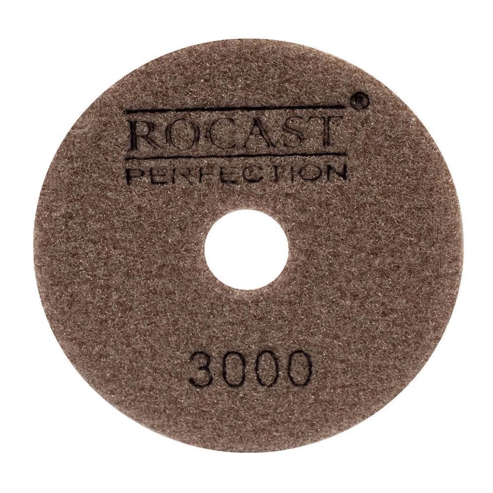 Disco Diamantado Para Polir 4`` Gr 3000 10Un 545,0007 Rocast