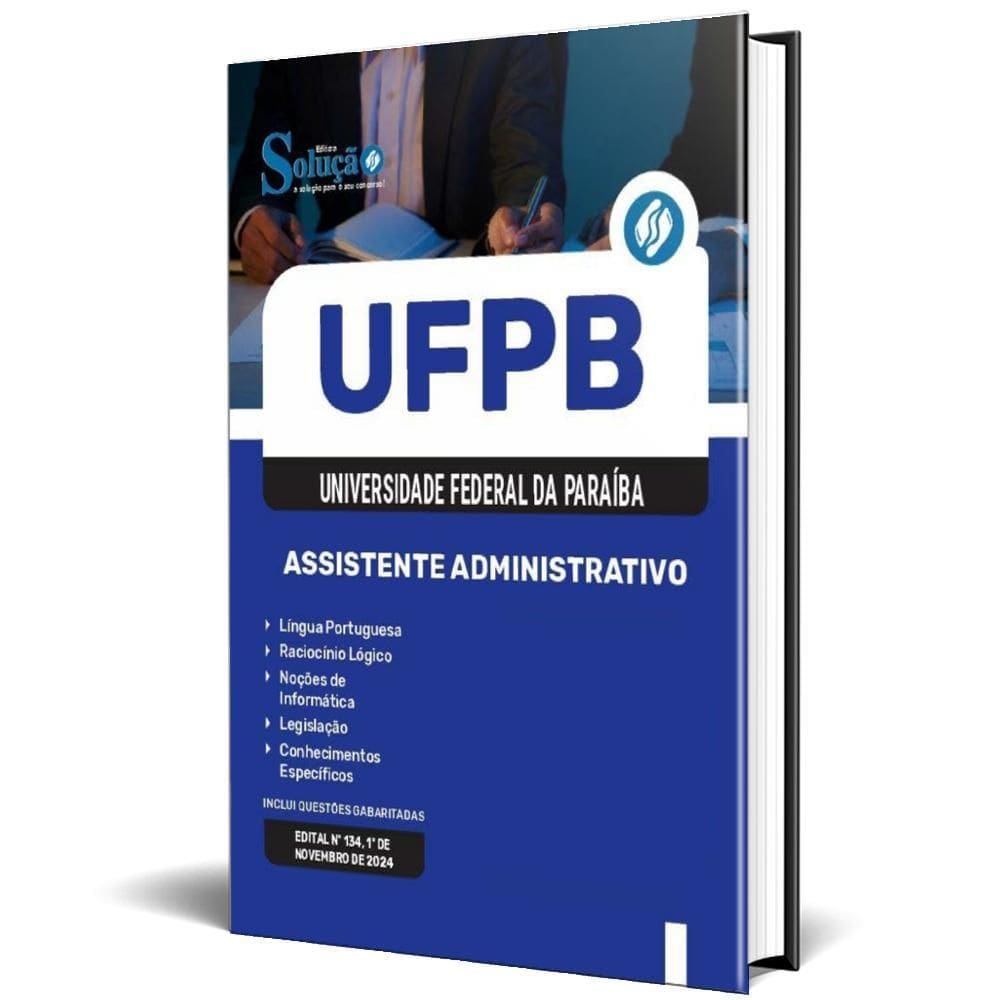 Apostila Ufpb 2025 - Assistente Administrativo