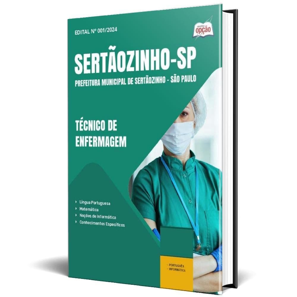 Apostila Prefeitura Sertãozinho Sp Sertãozinho Saúde 2025