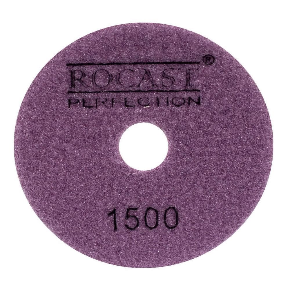 Disco Diamantado Para Polir 4`` Gr 1500 10Un 545,0006 Rocast
