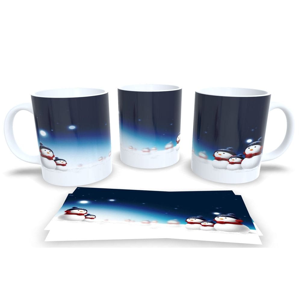 Caneca de Porcelana Branca Personalizada Coleção Natal 4