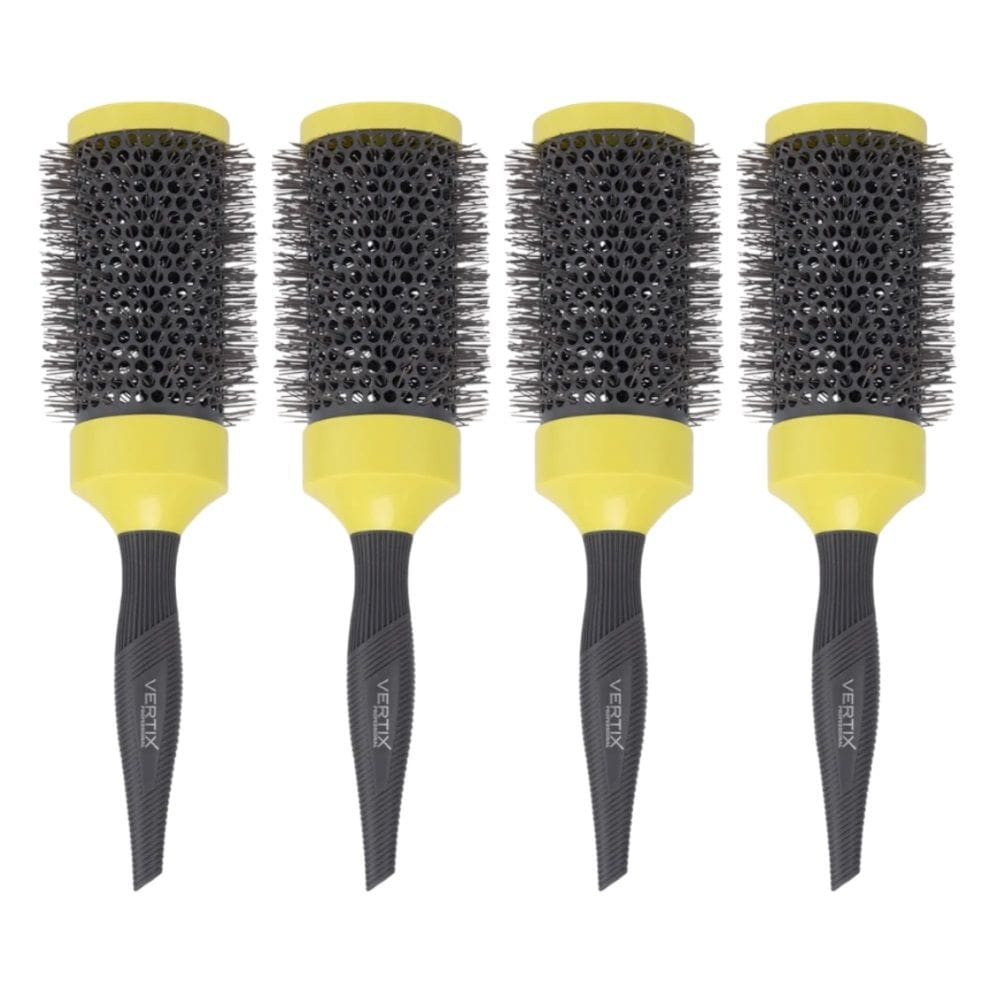 4 Escova Profissional Lime Green Cerâmica 53mm Vertix