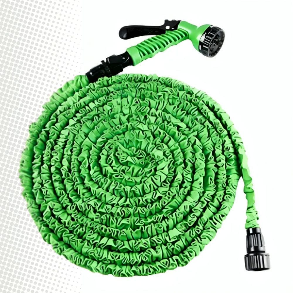 Mangueira Expansível 30M, Flexível Pistola 6 Jatos Jardim