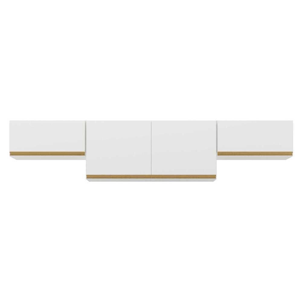 Kit 3 Armários de Cozinha Aéreos 4 Portas Veneza Multimóveis MP2151