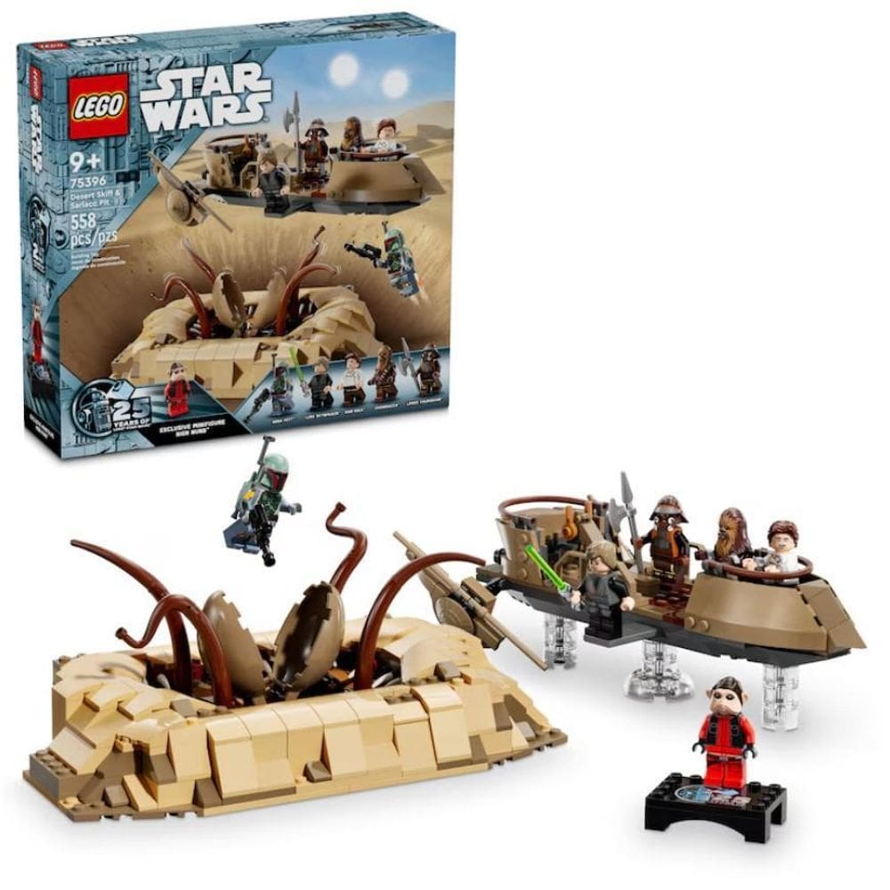 Star Wars Return Of The Jedi Desert Skiff Sarlacc Lego 75396