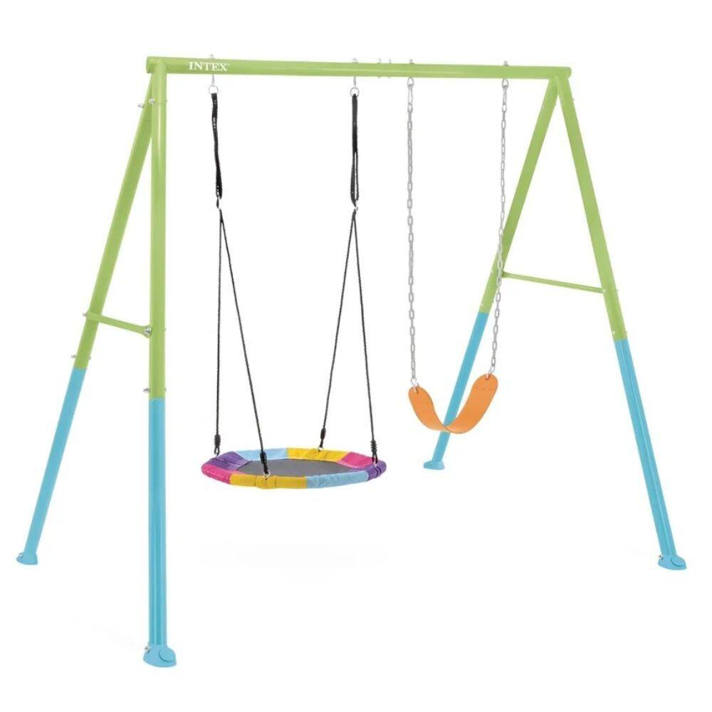 Balanço Infantil Intex Com 2 Assentos Intex Disco E Padrão